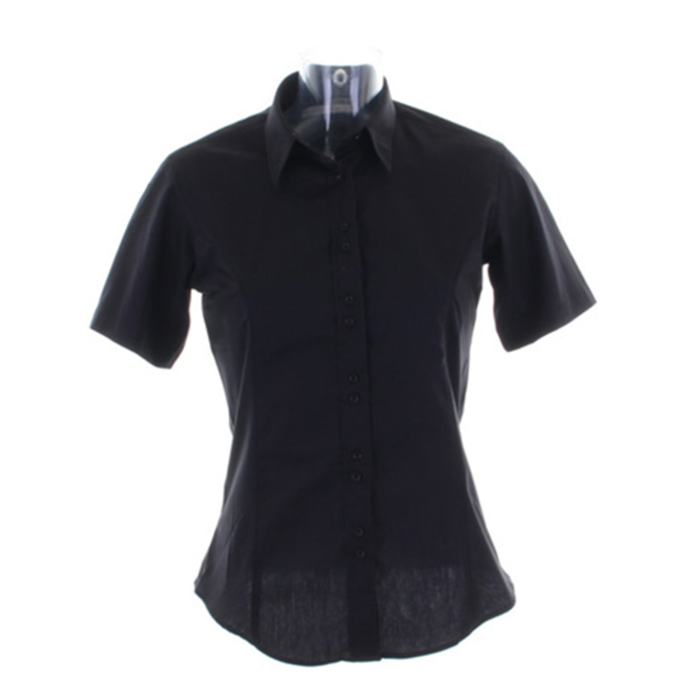 Womens City Business Shirt Short Sleeved