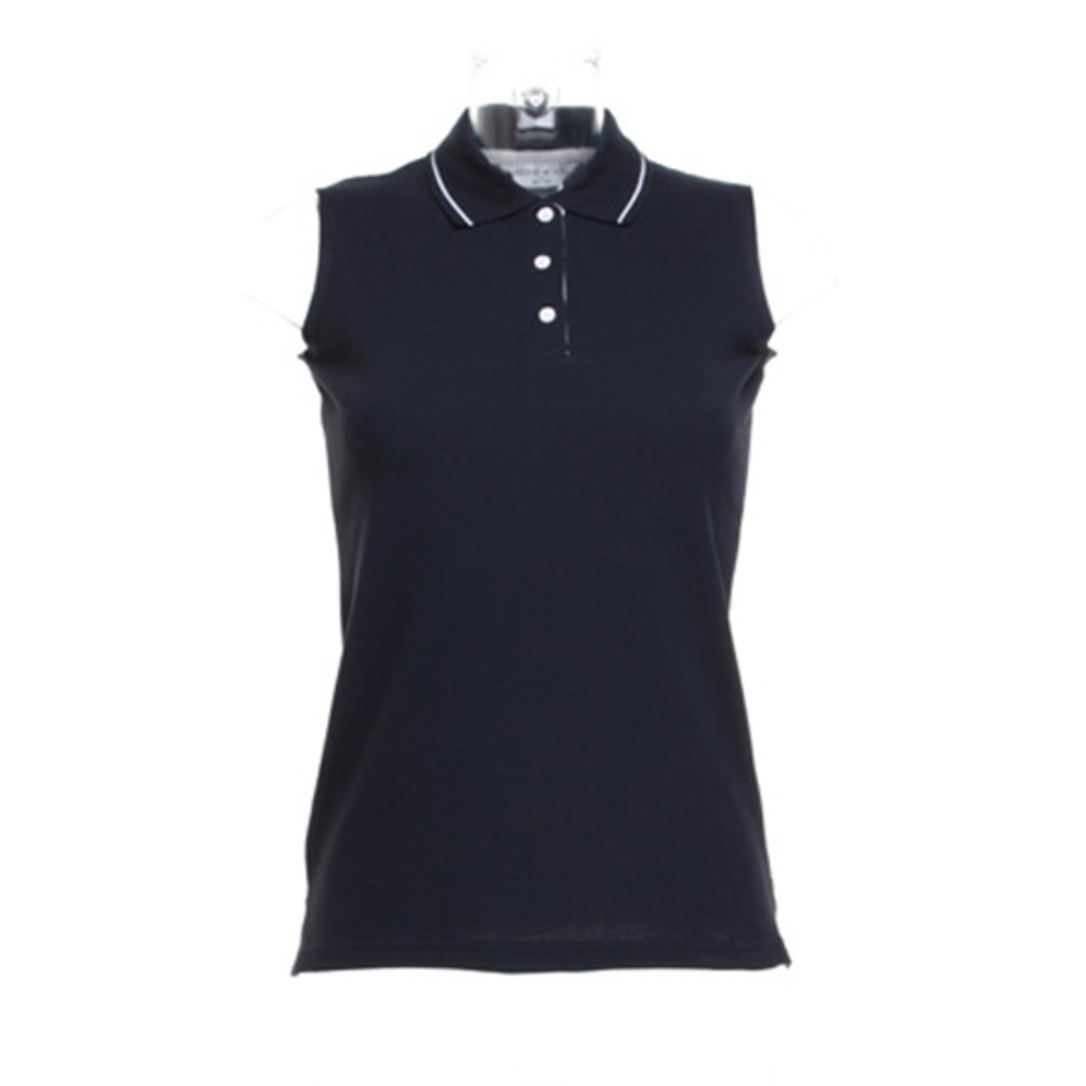 sleeveless polo t shirts women's