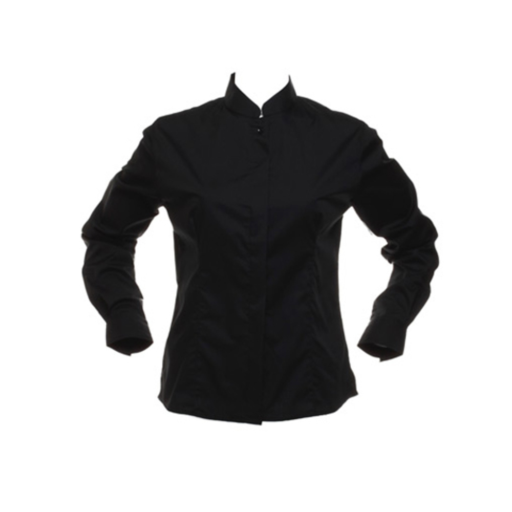 Women´s Bar Shirt Mandarin Collar Longsleeve