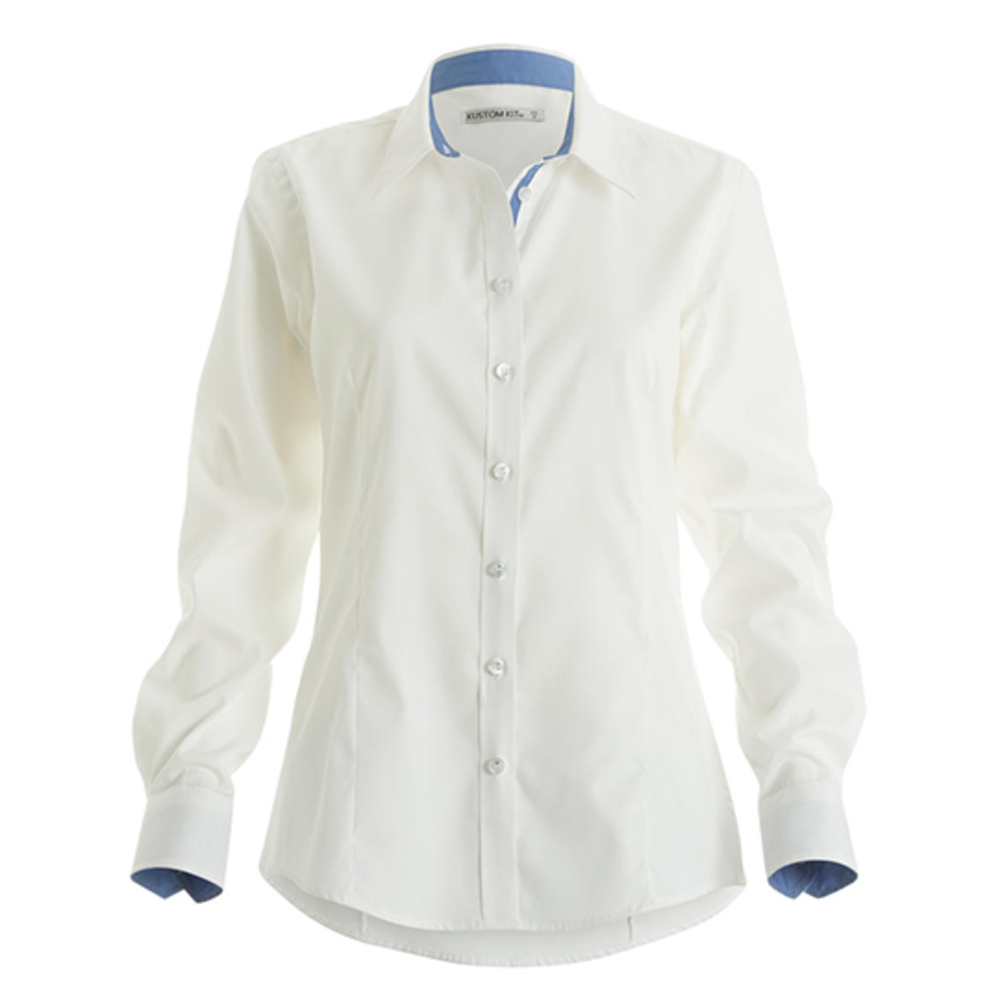 Contrast Premium Oxford Shirt Long Sleeved