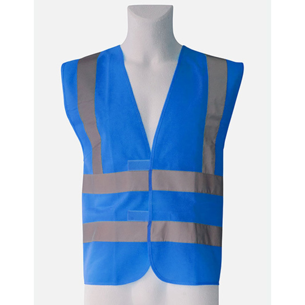 Safety Vest with four Reflectors EN ISO 20471