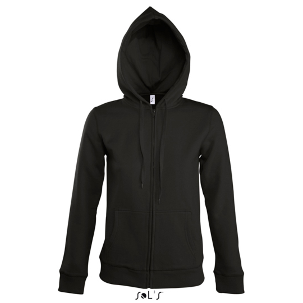Women Hooded Zipped Jacket Seven