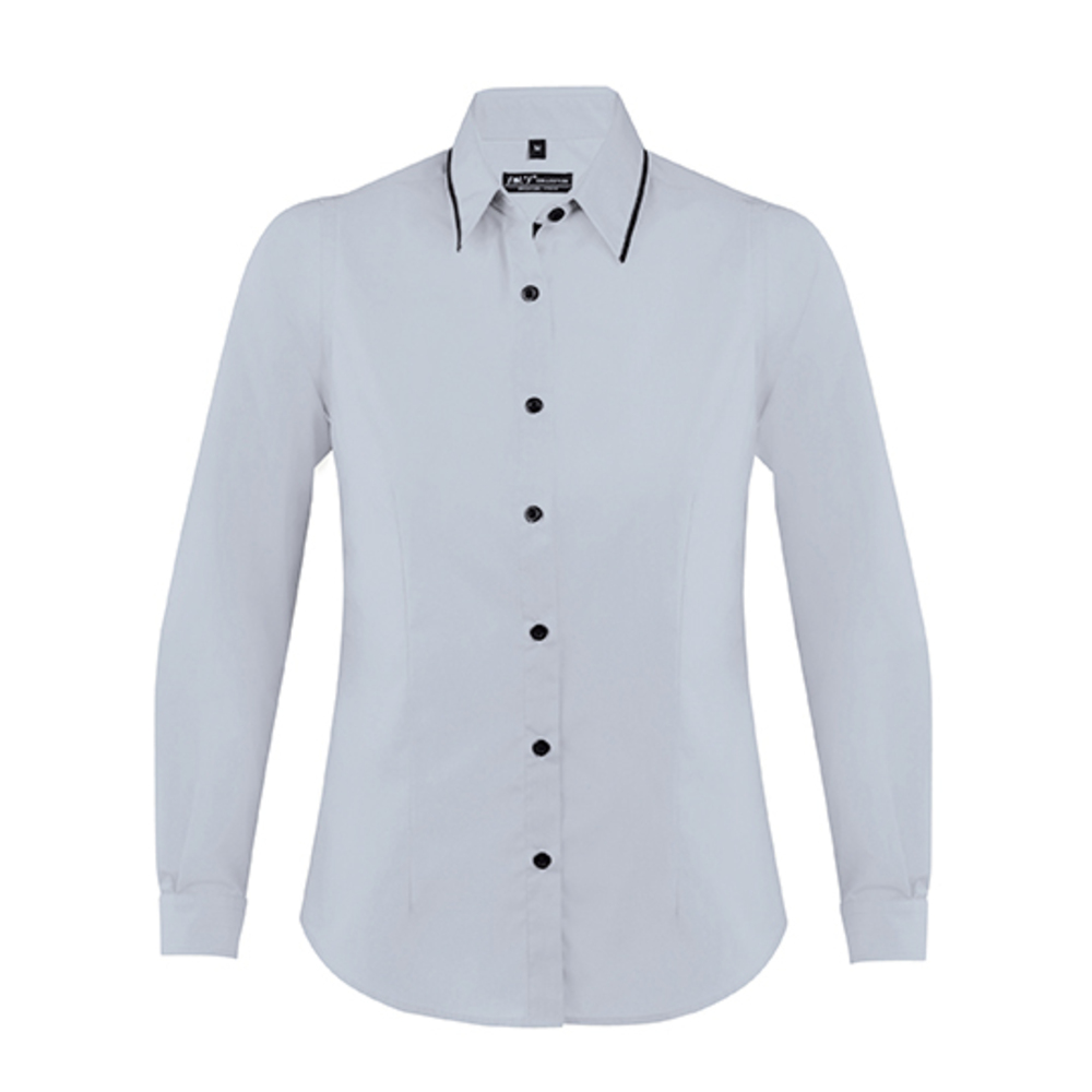 Womens Long Sleeves Fitted Shirt Baxter