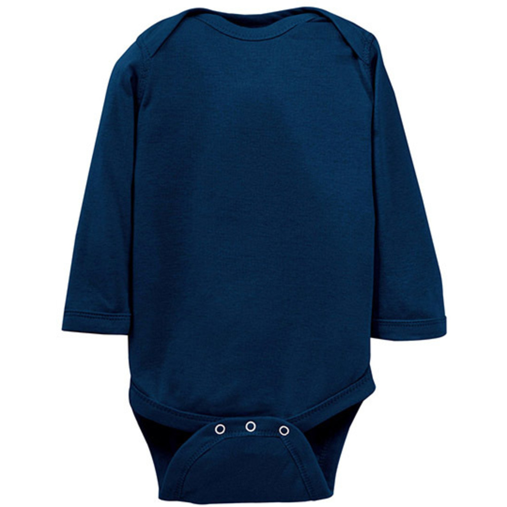 Infant Fine Jersey Long Sleeve Bodysuit