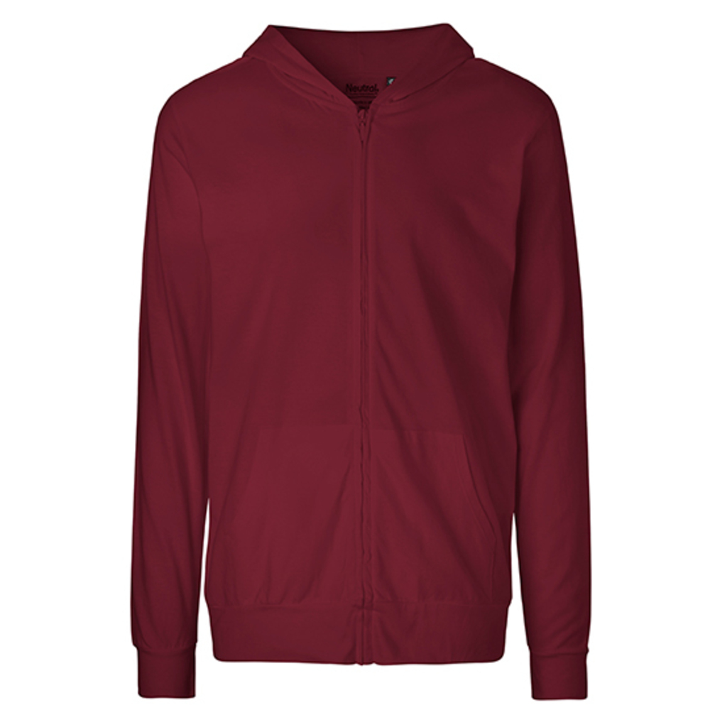 Unisex Jersey Hoodie with Zip