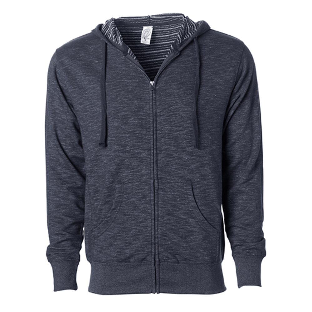 Men´s Midweight Baja Stripe French Terry zip Hood