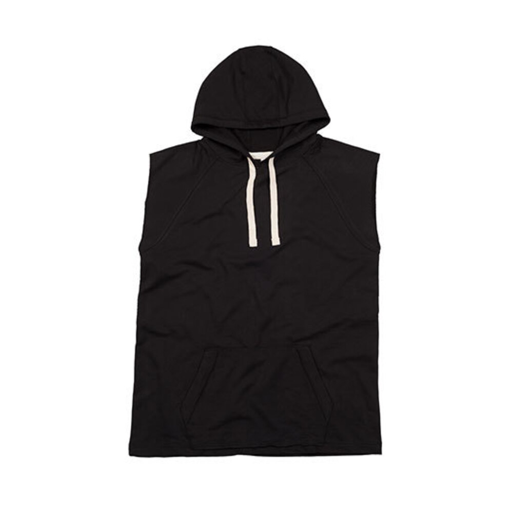 oversized sleeveless hoodie