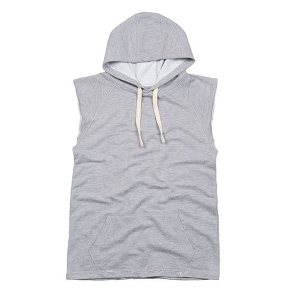 Sweat à capuche surdimensionné sans manches pour femme