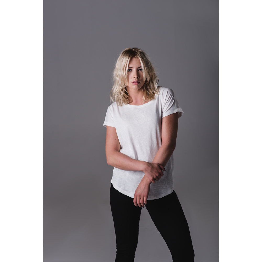 Women´s Organic Vintage Slub Loose Fit T