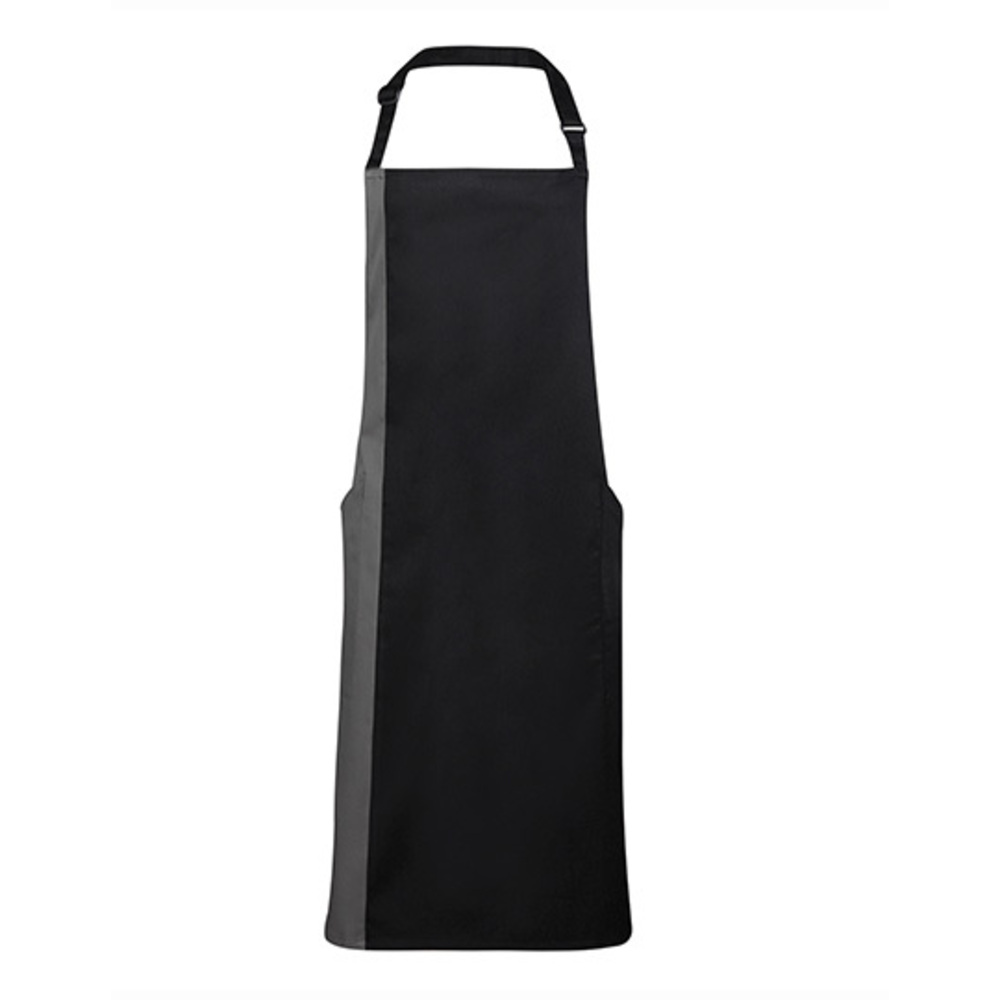Contrast Bib Apron