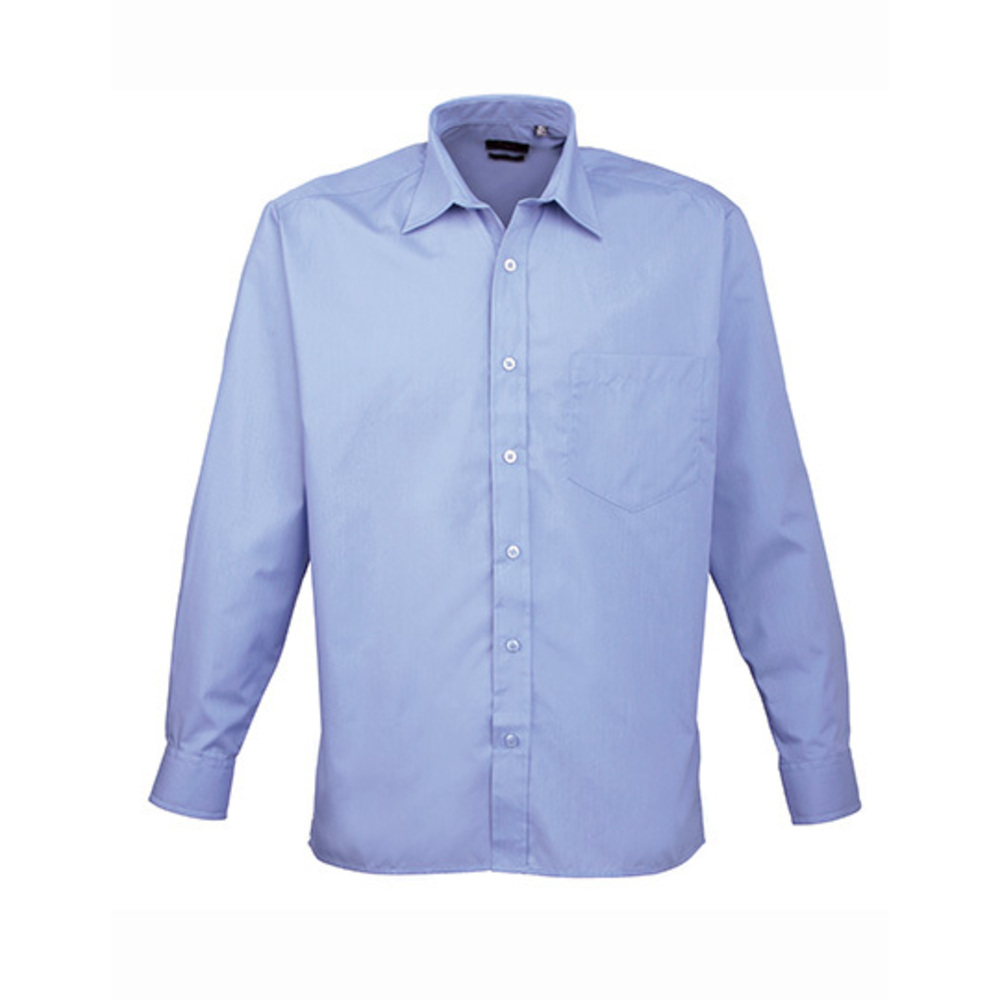 Poplin Long Sleeve Shirt (Herrenhemd/Langarm)