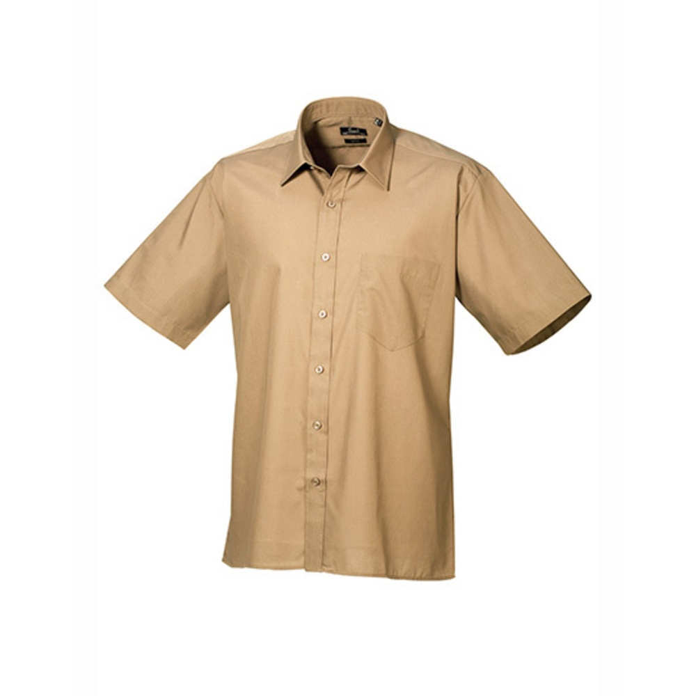 Poplin short sleeve shirt (shirt/short-sleeved)