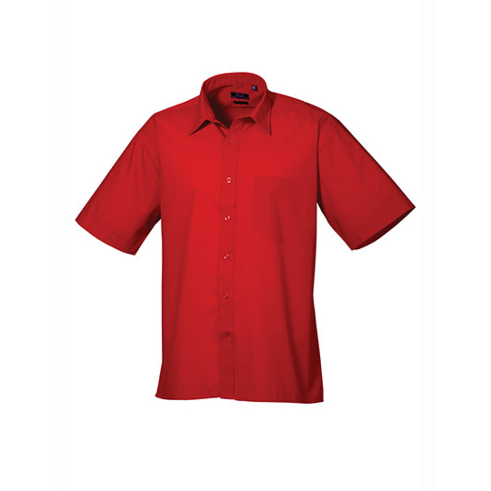 Poplin short sleeve shirt (shirt/short-sleeved)