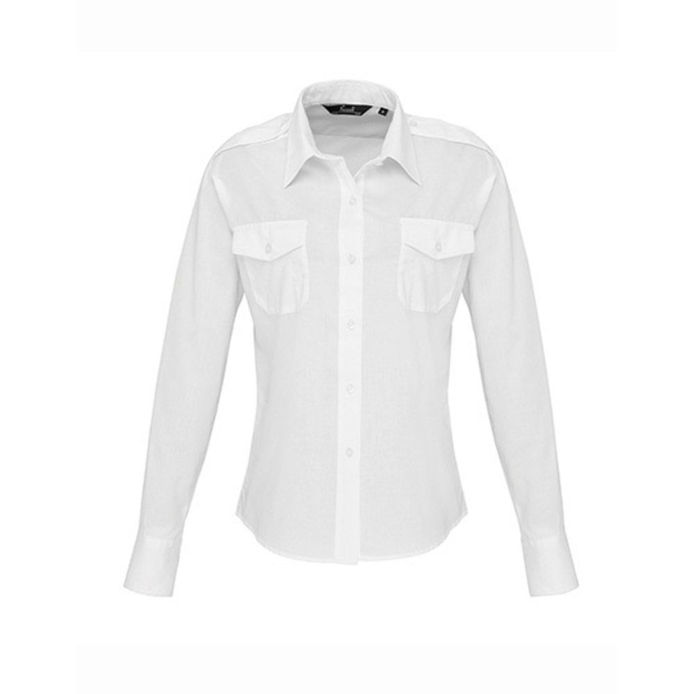 Ladies Long Sleeve Pilot Shirt