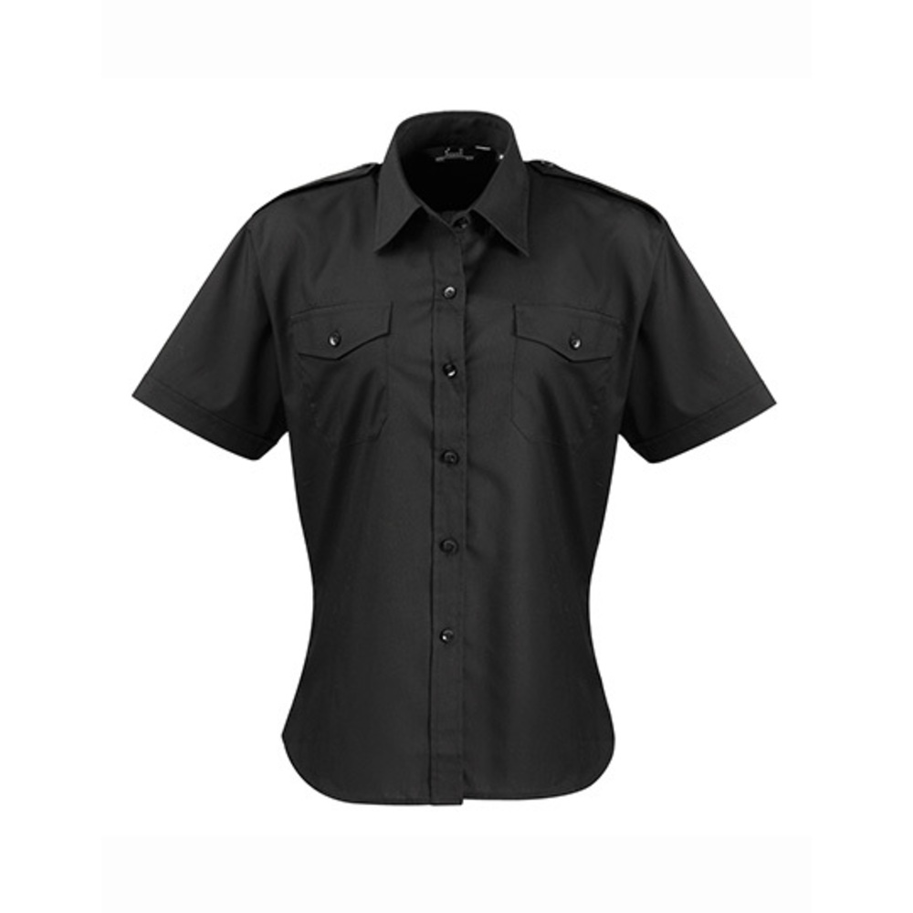Ladies Pilot Shirt Shortsleeve
