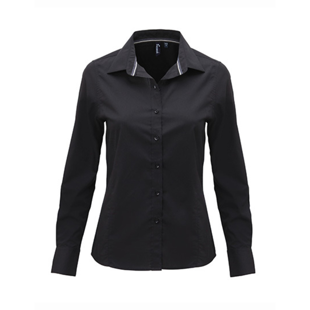 Ladies Long Sleeve Fitted Friday Bar Shirt