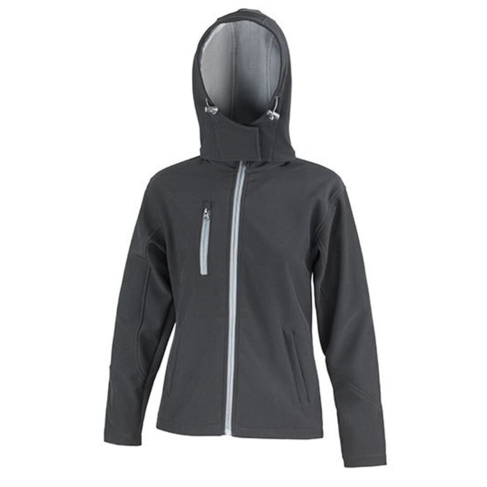 Ladies TX Performance Hooded Soft Shell Jacket