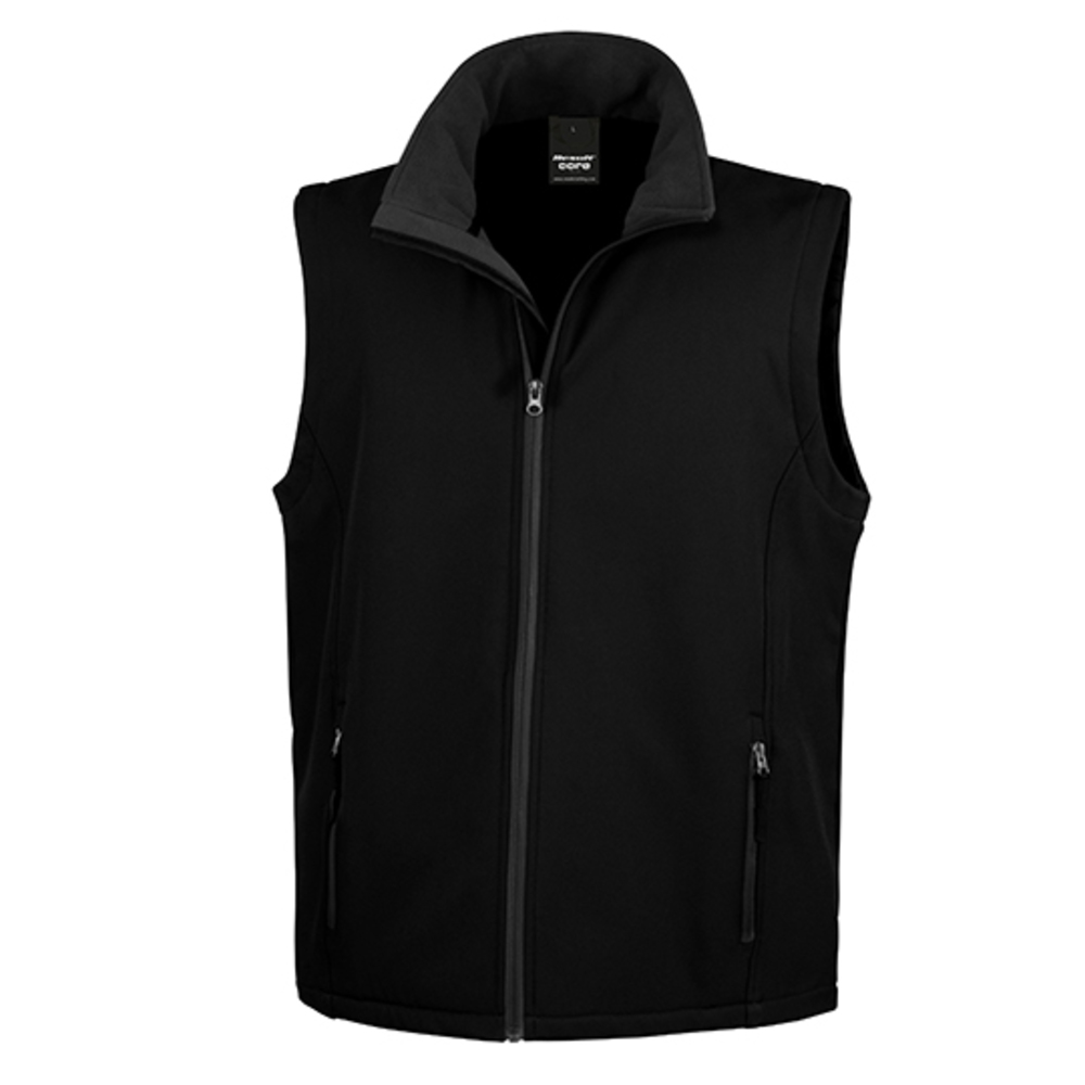Printable soft shell body warmer