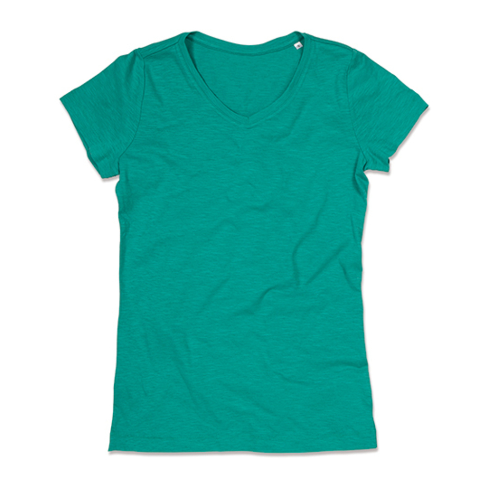 Sharon Slub V-Neck for women