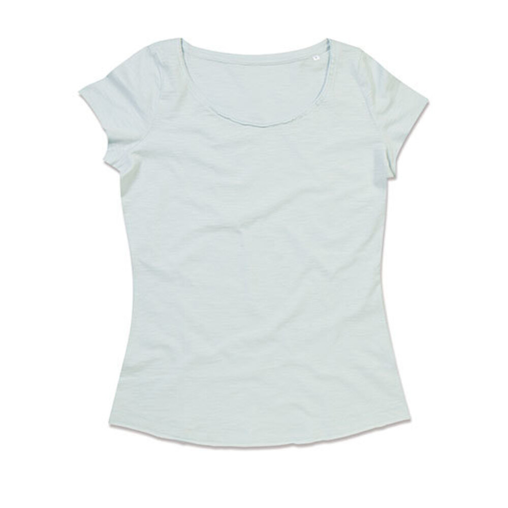 Sharon surdimensionné Sharon Slub Crew Neck pour femmes