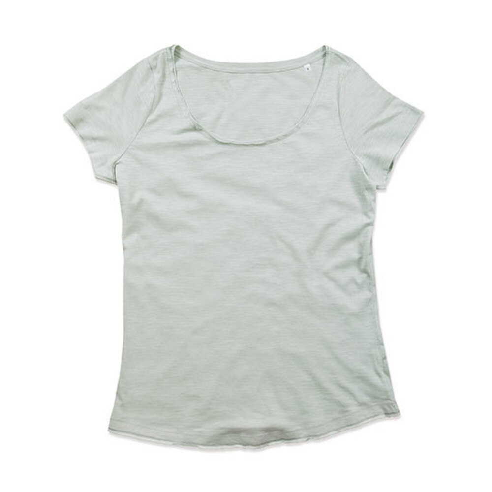 Sharon surdimensionné Sharon Slub Crew Neck pour femmes