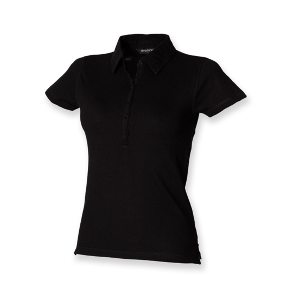 Ladies Short Sleeved Stretch Polo