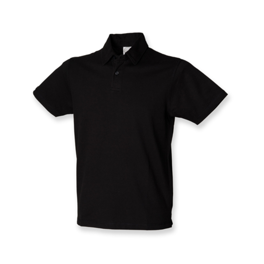 Mens Short Sleeved Stretch Polo