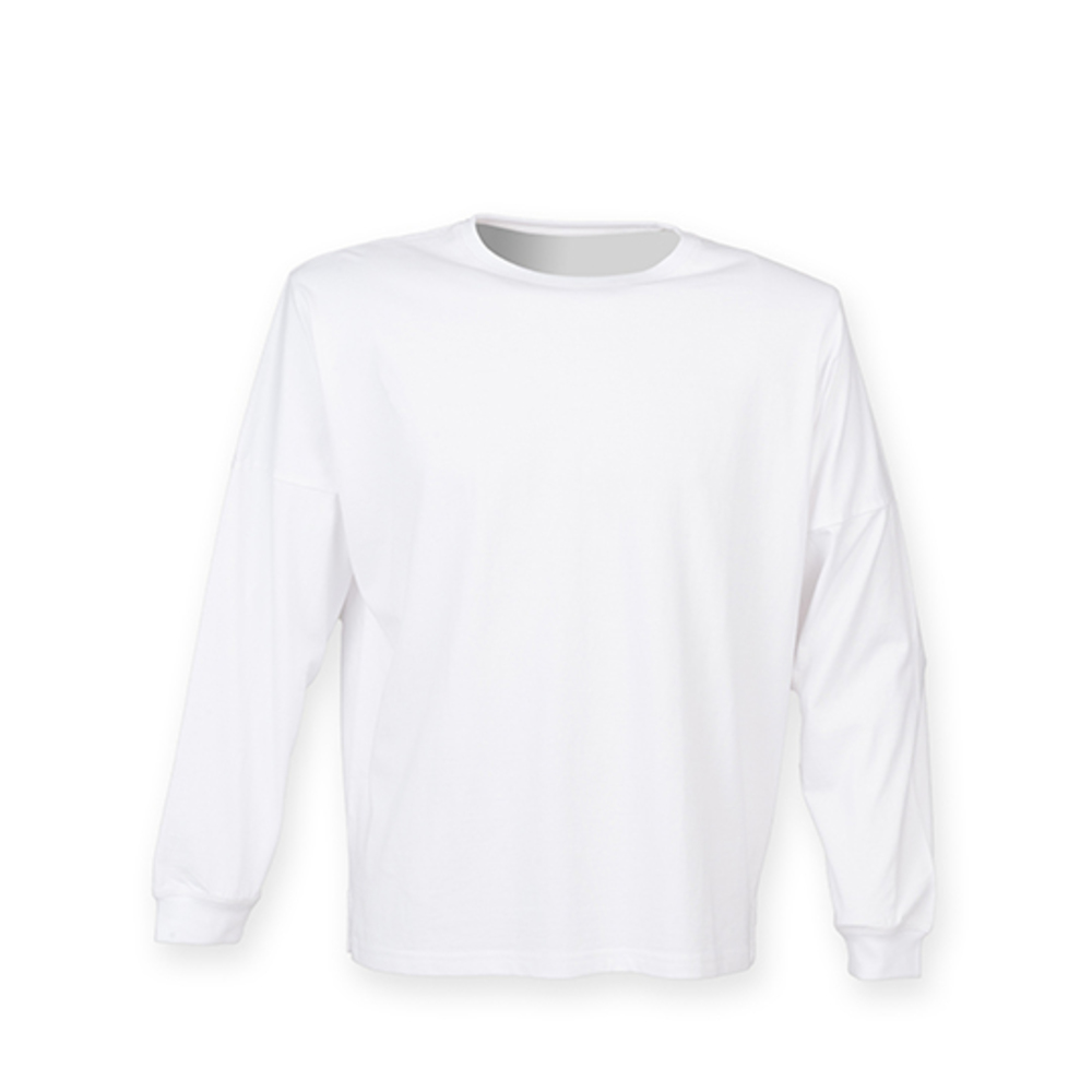 Unisex Drop Shoulder Slogan Top