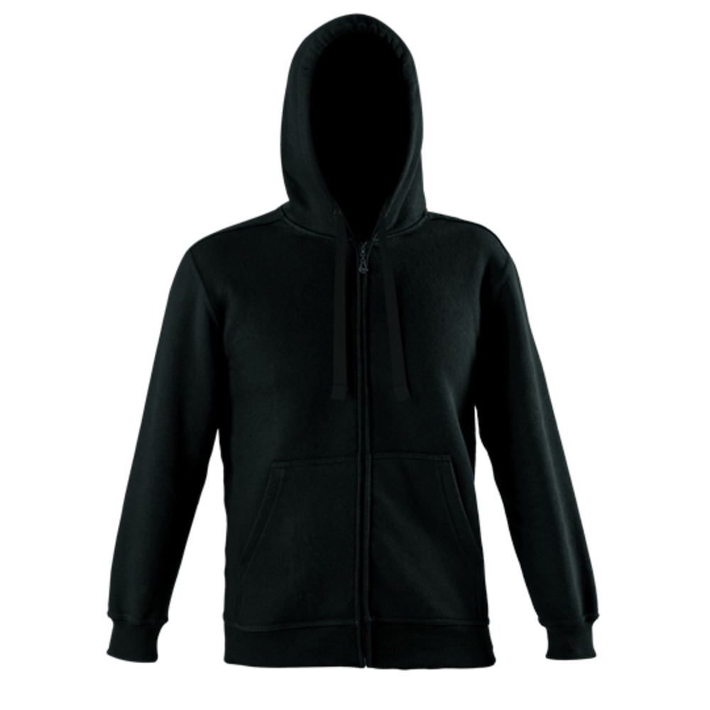 Zip Through Hooded Sweat Jacket