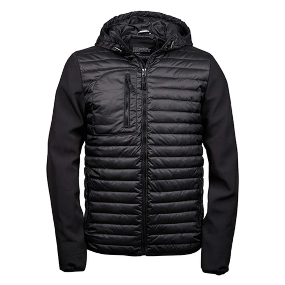 Hooded Crossover Jacket