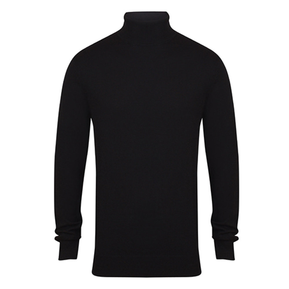 Mens Roll Neck Jumper