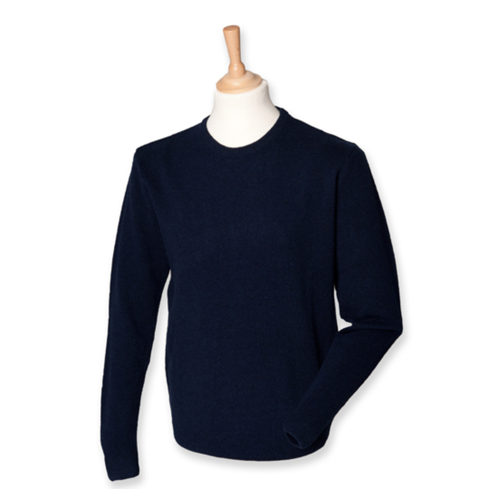 Crew Neck Lambswool Jumper