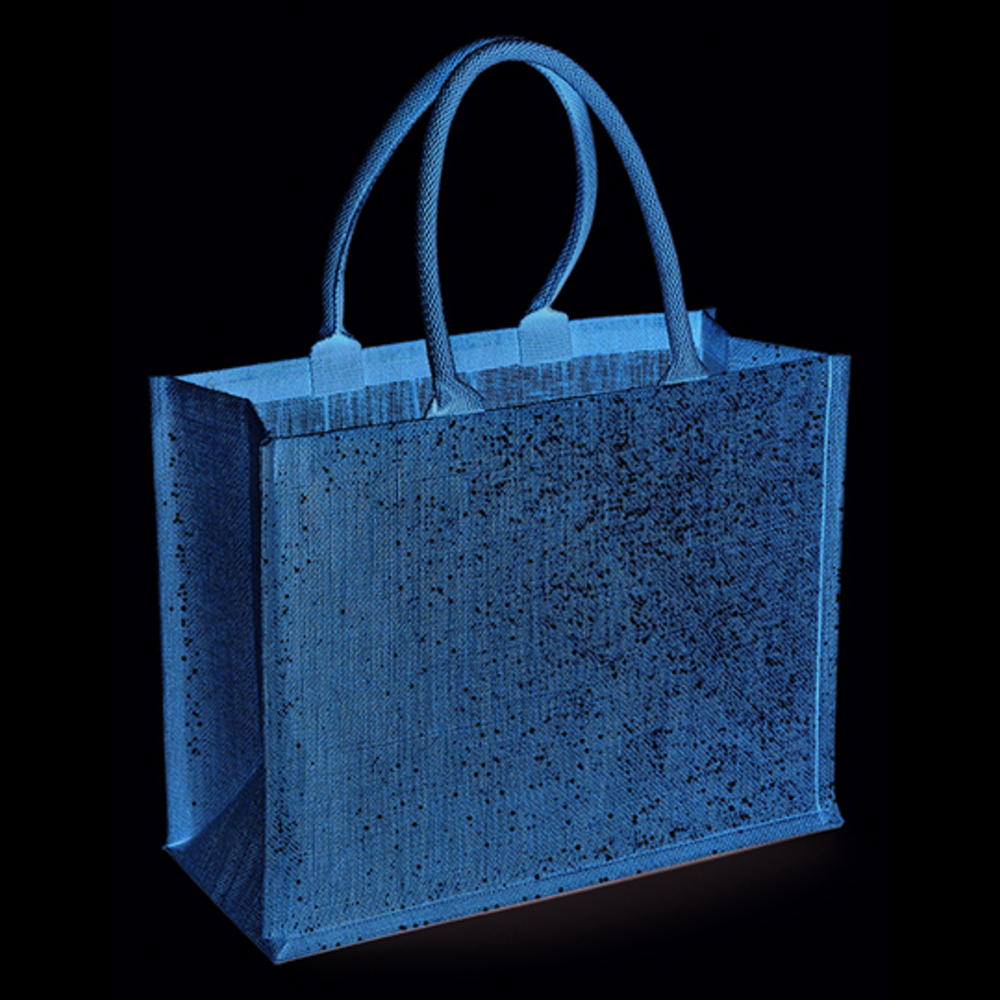 Shimmer Jute Shopper