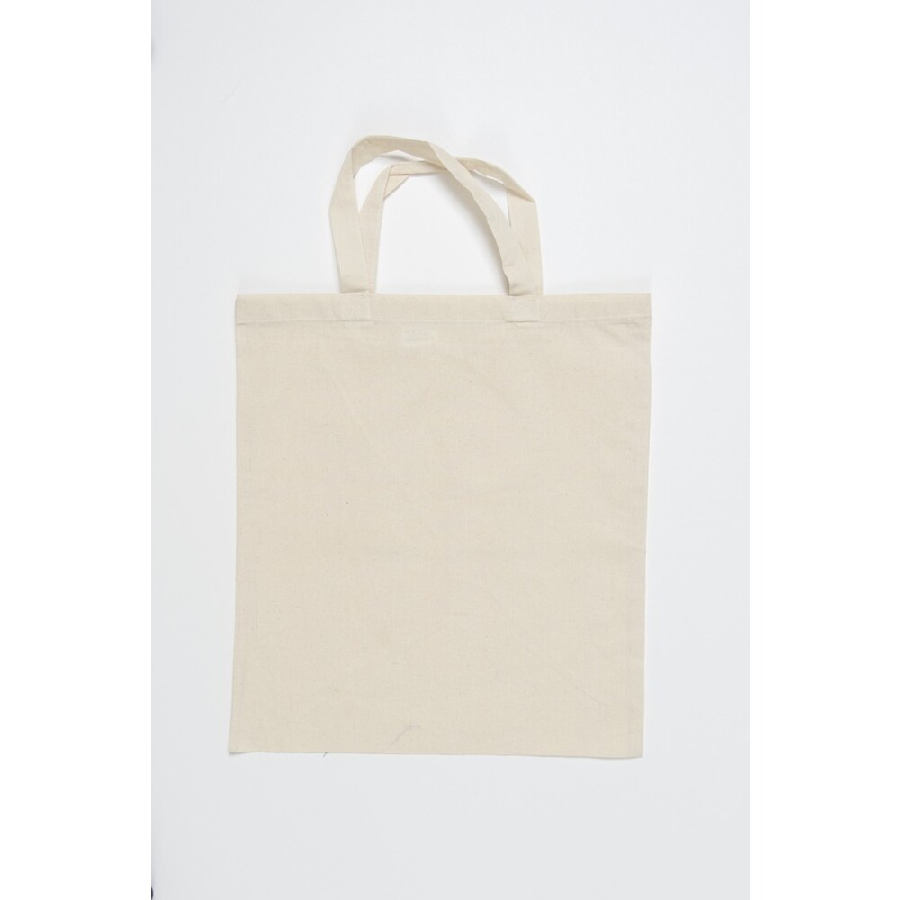Sac en coton poignée courte