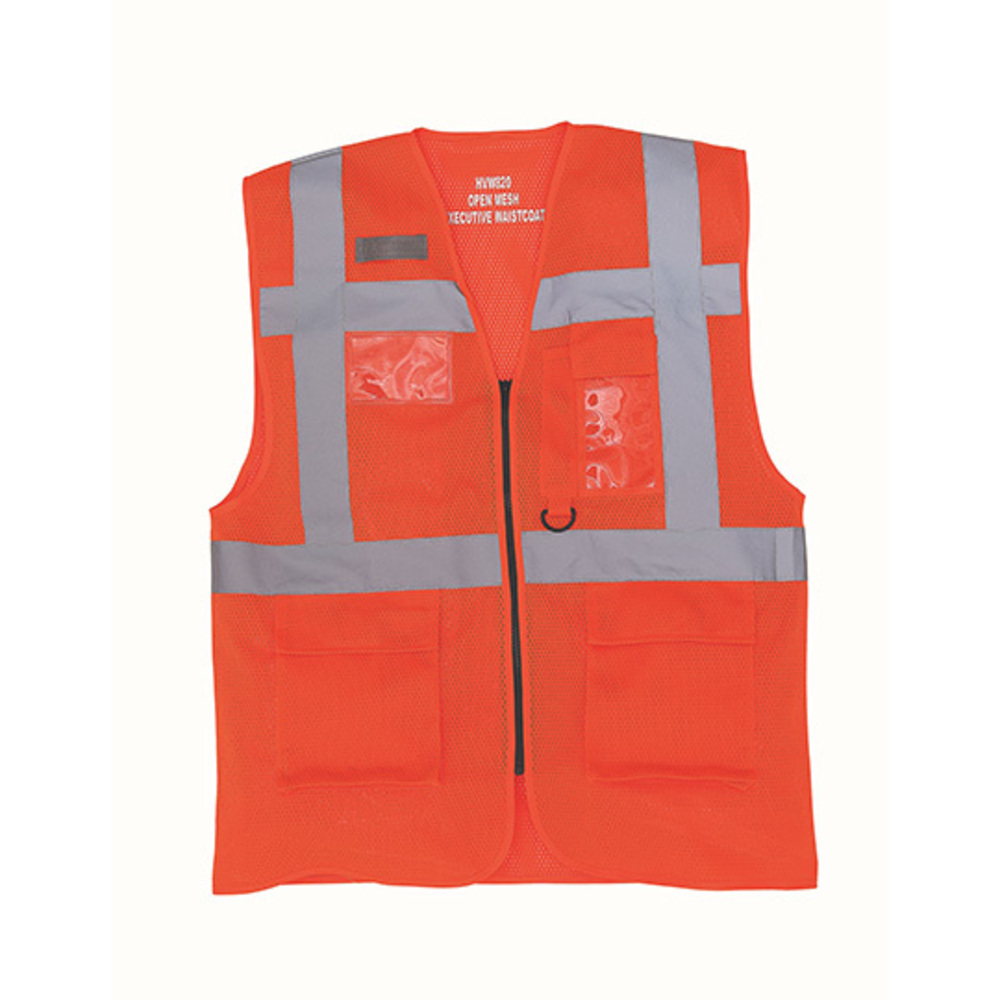 Gilet Hi-Vis Top Cool Open Mesh Executive Waistcoat