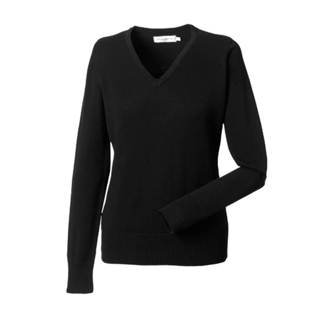 Ladies´ V-Neck Knitted Jumper