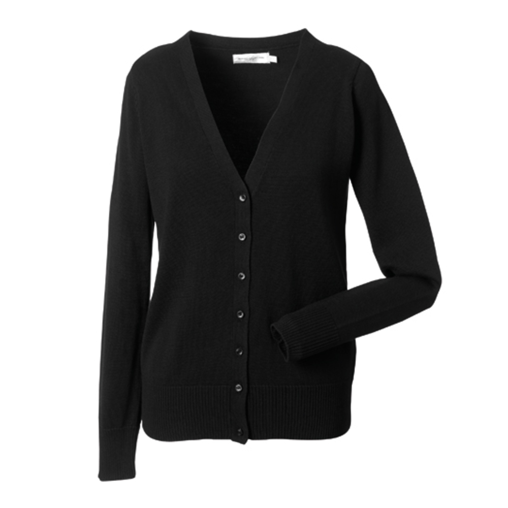 Ladies´ V-Neck Knitted Cardigan