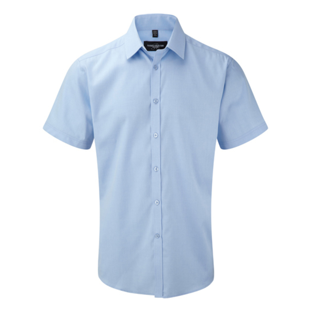 Men´s Short Sleeve Herringbone Shirt