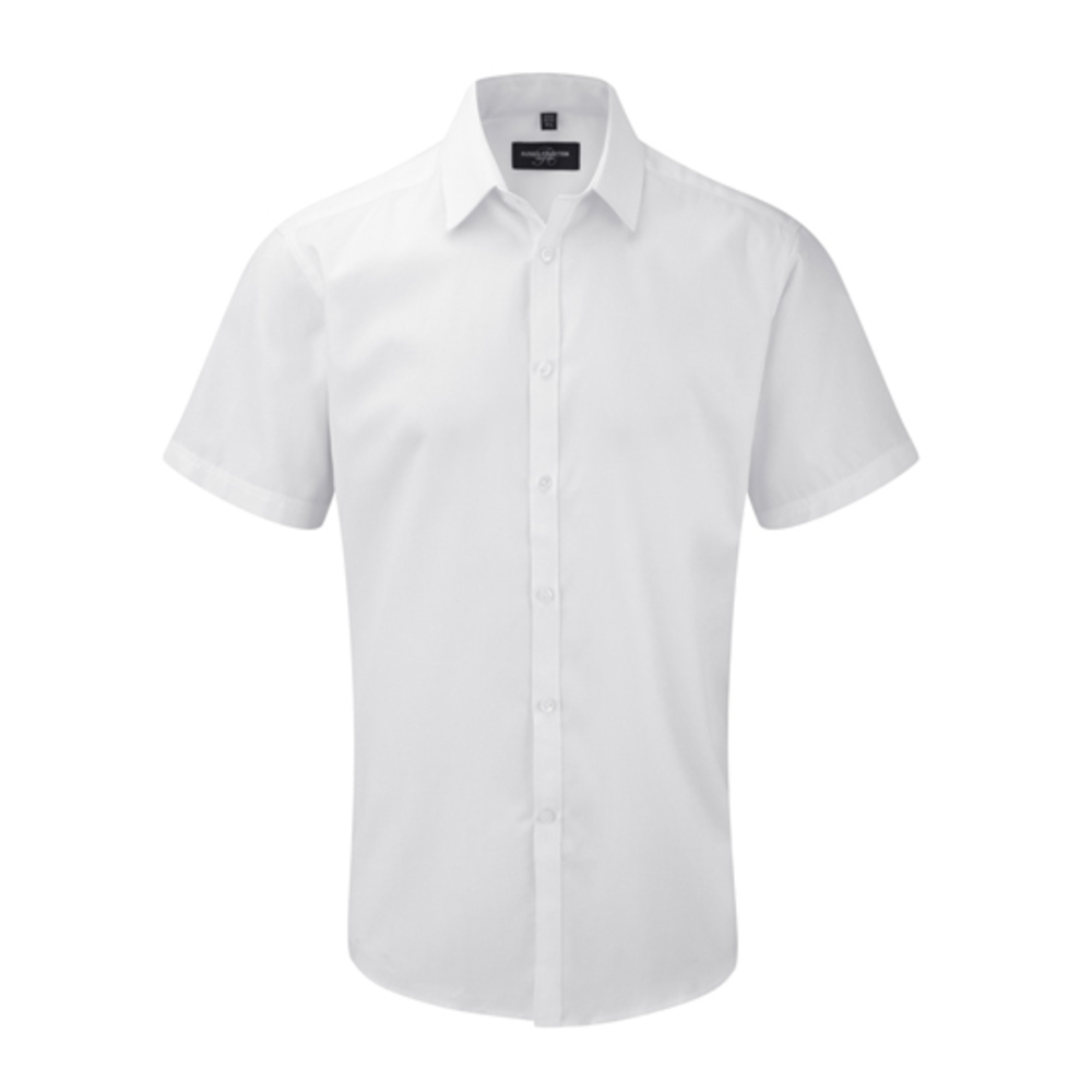Men´s Short Sleeve Herringbone Shirt