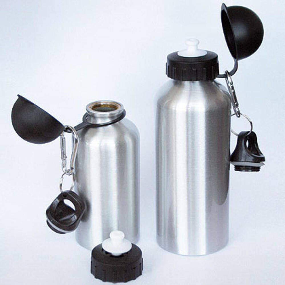 Aluminium Trinkflasche Weiß 400 ml