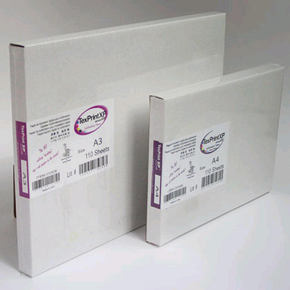 TexPrint XP Subli-Papier DIN A4+ 110 Bogen / 21,59 x 35,56 cm