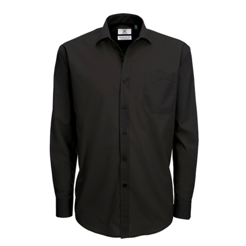 Poplin Shirt Smart Long Sleeve / Men