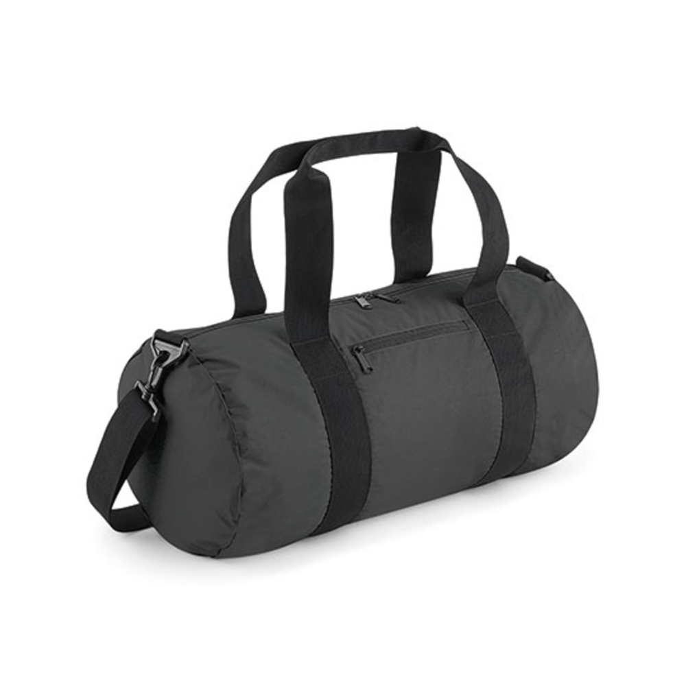 Reflective barrel bag