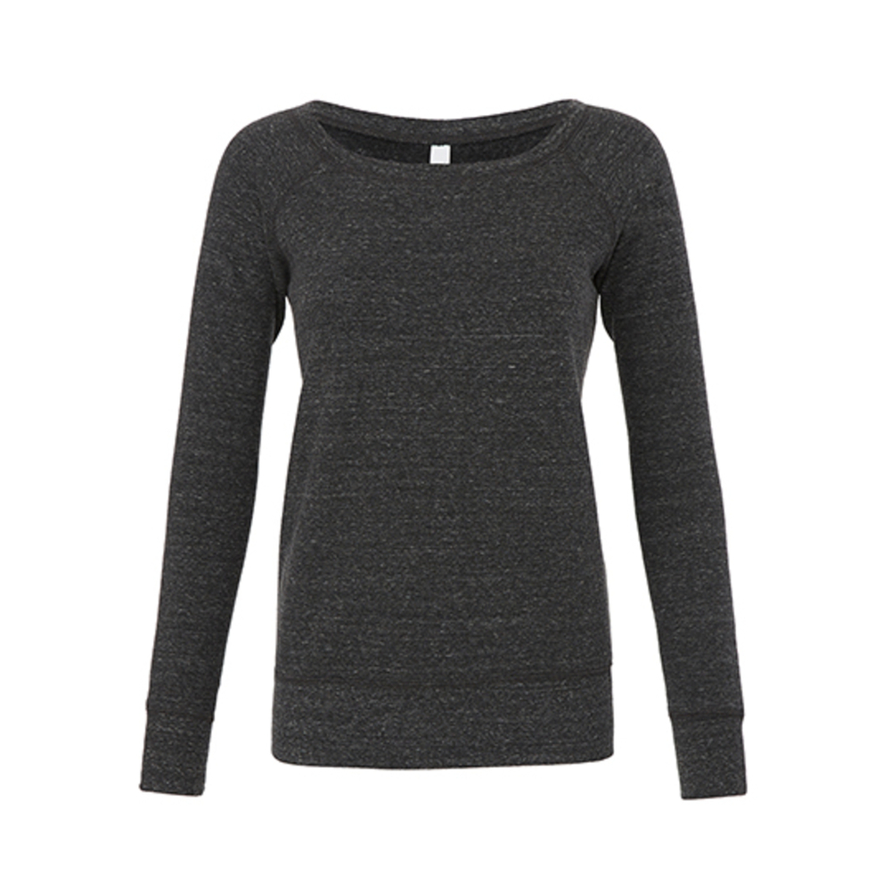 Women`s Sponge Fleece Wide Neck Sweatshirt