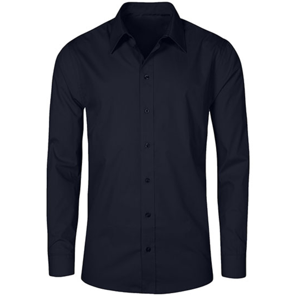 Men`s Poplin Shirt Long Sleeve