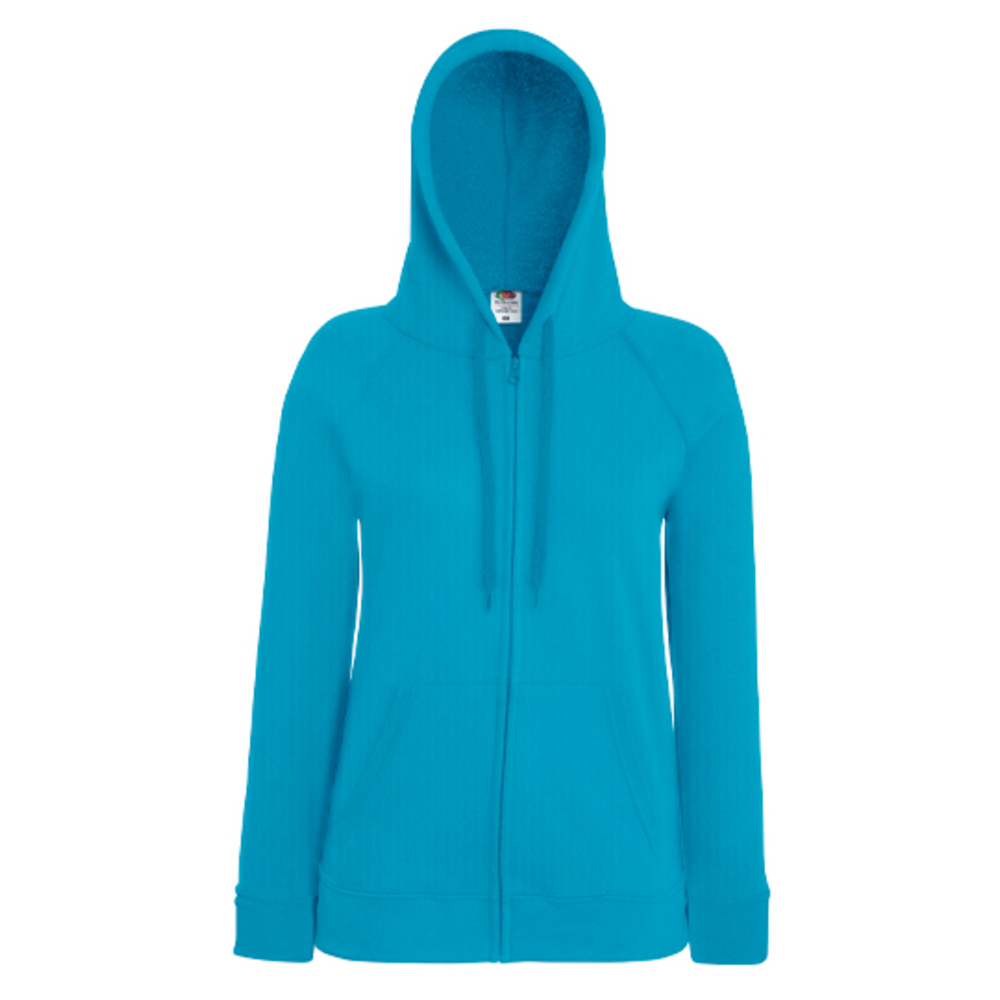 Ladies Lightweight Hooded Sweat Jacket