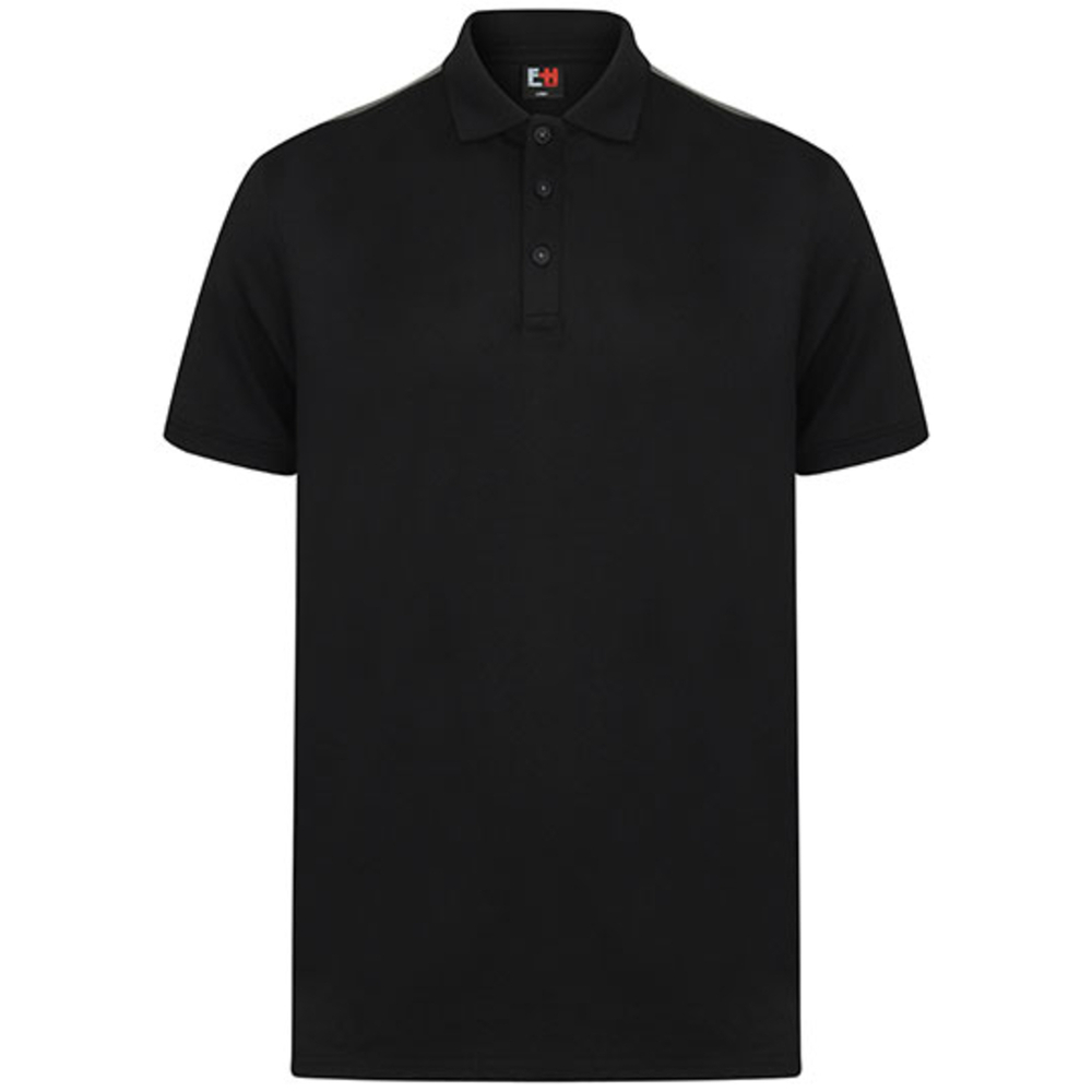 Adults` Contrast Panel Polo