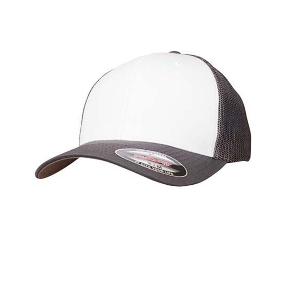 Gorra frontal de malla Flexfit de color