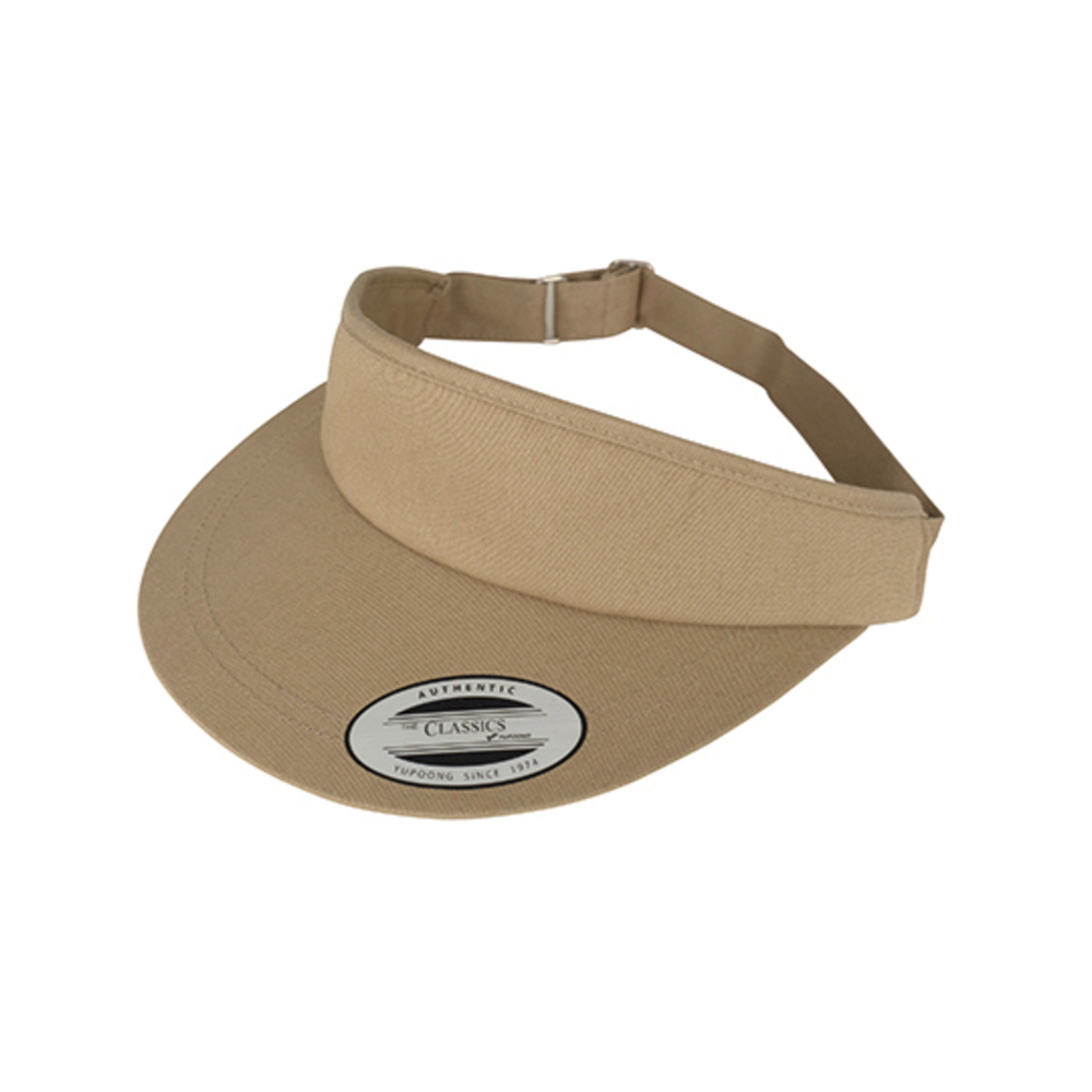 Gorra de visera redonda y plana