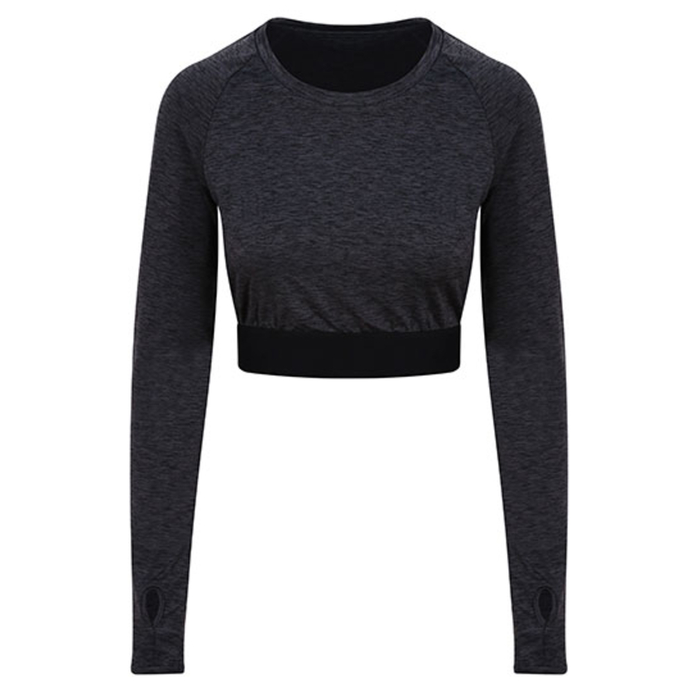 Girlie Long Sleeve Crop T